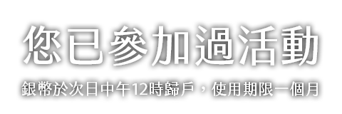 已參加過遊戲